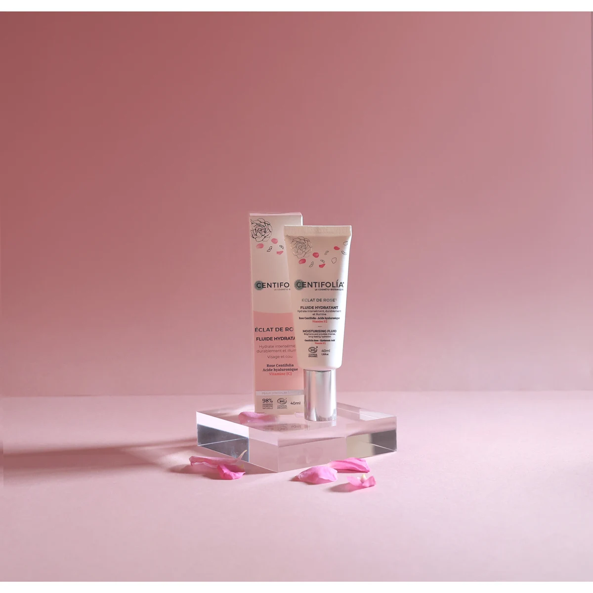 ECLAT DE ROSE Hidratantni fluid 40ml - Slika 2