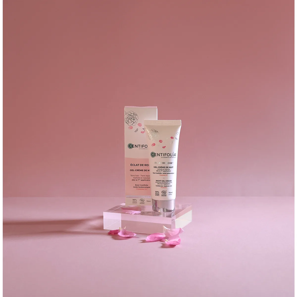 ECLAT DE ROSE Noćna gel krema 70ml - Slika 2